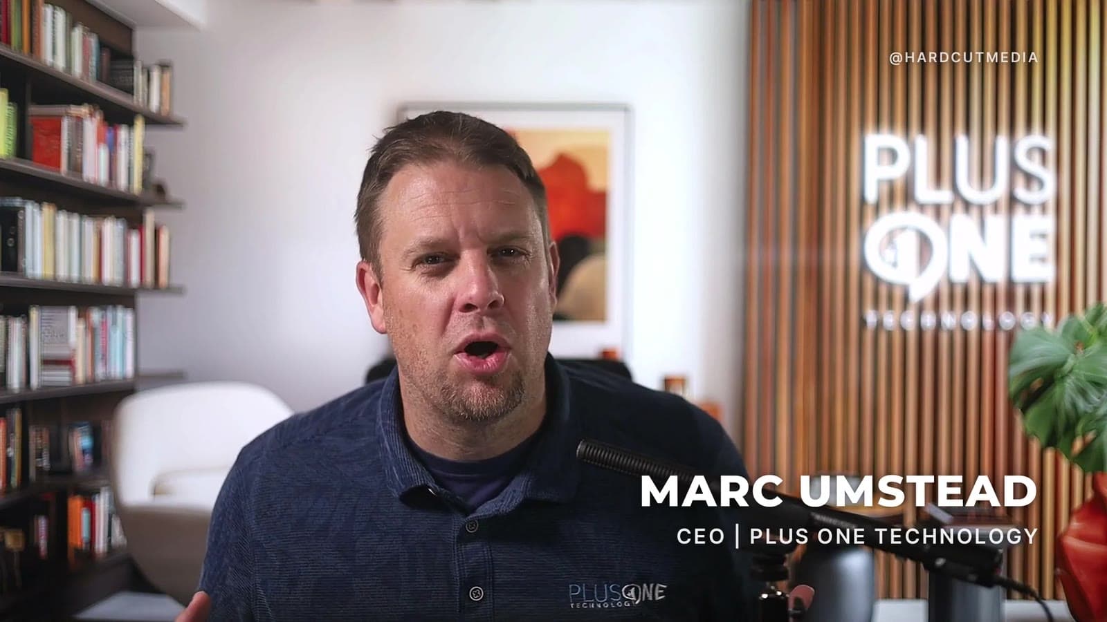 Marc Umstead on camera